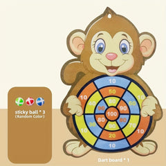 Sticky Ball Dart Board Game Family Party Fun