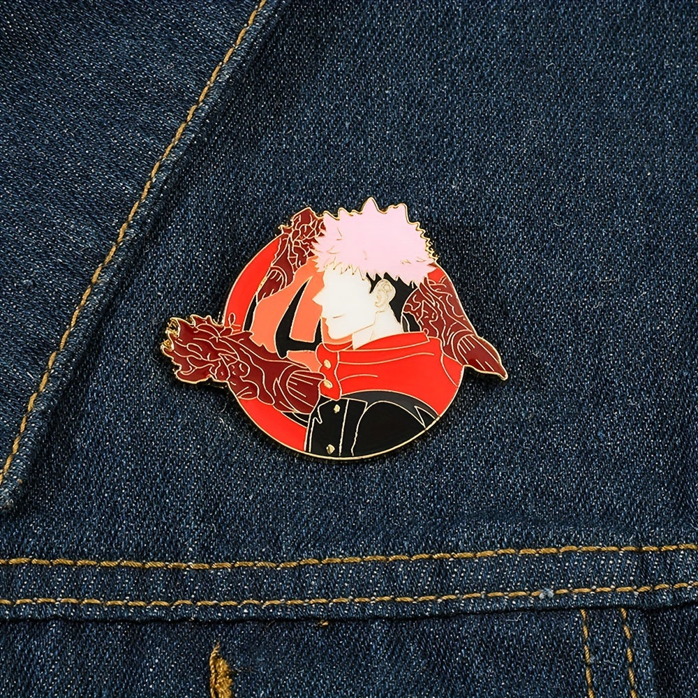 Cartoon Anime Character Brooches Metal Enamel Pins for Girls