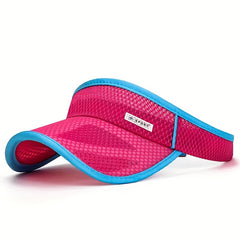 Men's Breathable Mesh Sun Visor Hat Adjustable Sport Cap