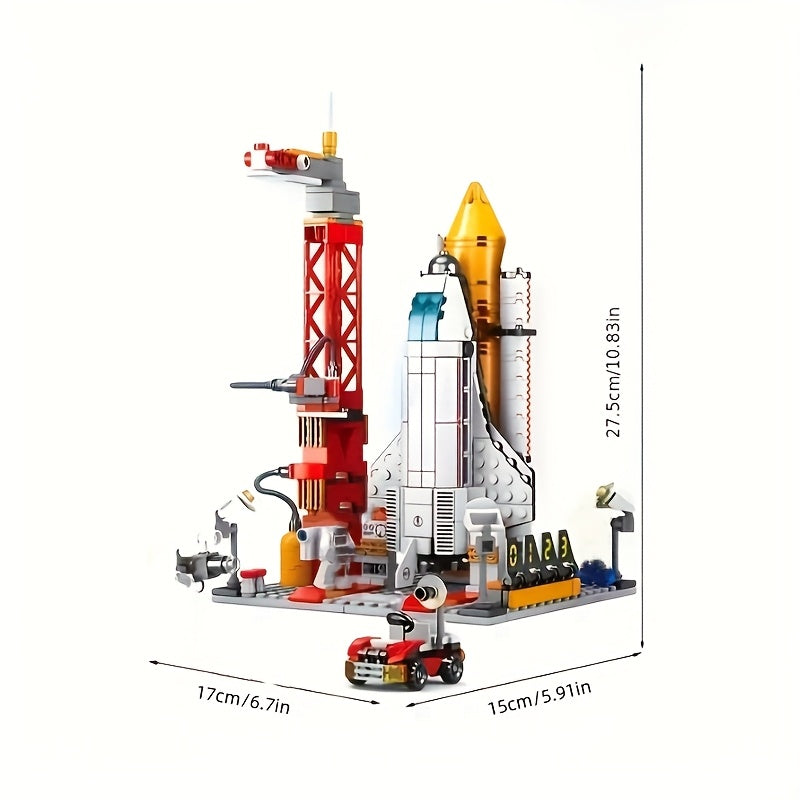 Space Shuttle & Rocket Launch Center Set 1059pcs ABS
