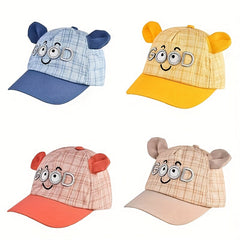 Unisex Cartoon Sunshade Baseball Cap For Kids