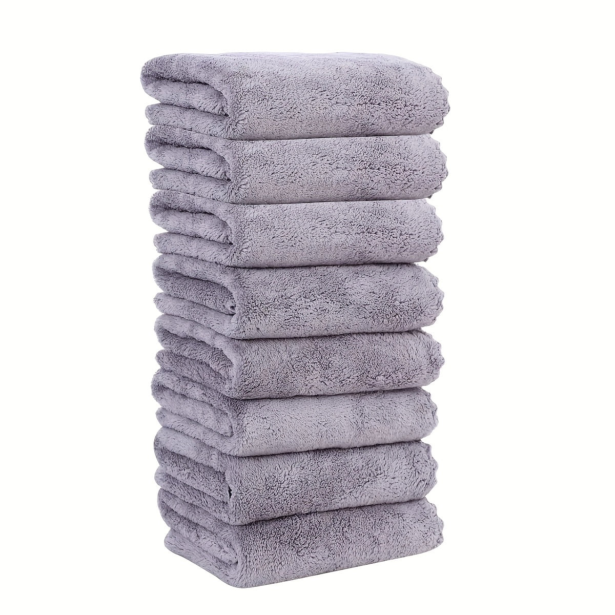 Quick Drying Coral Fleece Hand Towels - 34.8x74.93 cm