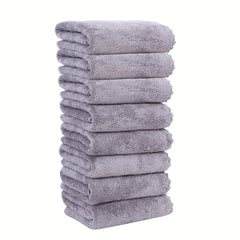 Quick Drying Coral Fleece Hand Towels - 34.8x74.93 cm