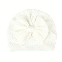 Baby Turban Hats with Bowknot Cozy Head Wraps for Newborn
