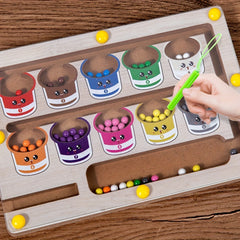 Wooden Sorting Puzzle for Kids - Focus, Coordination, Recognition