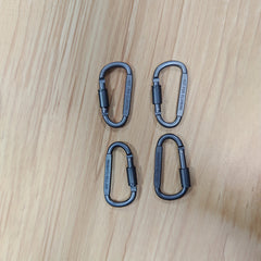 1pc 4pcs Aluminum Mountaineering Buckle Quick Hanging Buckle