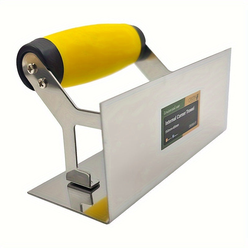 1pc Corner Trowel Flexes to 90 Degree Radius Soft Grip Handle