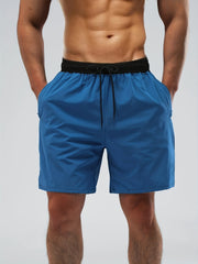 Men's Quick Dry Swim Trunks Beach Shorts With Pockets
