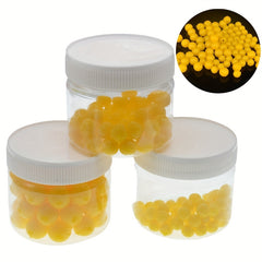 50 pcs Freshwater Fishing Corn Scented Soft Bait Floating Bionic Lure Bait