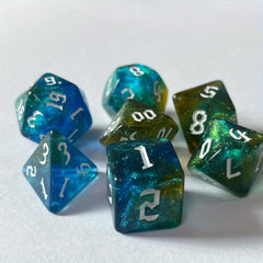 Digital Dice Set for Table Games - 7 Two-Sided Chameleon Sets