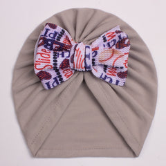 Candy Printed Bow Baby Headscarf for Baby