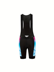 Fantasy Butterfly Orchid Cycling Bib Shorts
