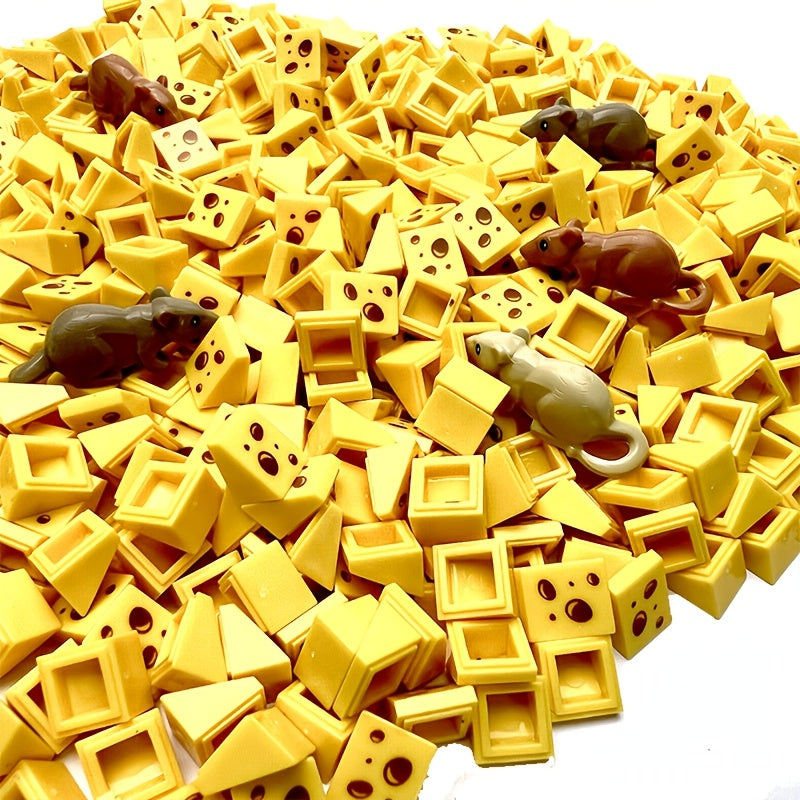 Animal Building Block Parts Rat Mouse Mouse Mouse Cheese Cake Small Cake