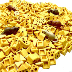 Animal Building Block Parts Rat Mouse Mouse Mouse Cheese Cake Small Cake