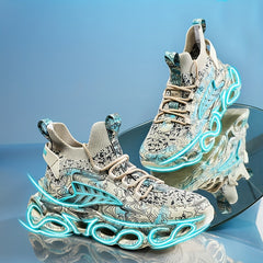 Men's Blade Sneakers Breathable Shock Absorbing Shoes