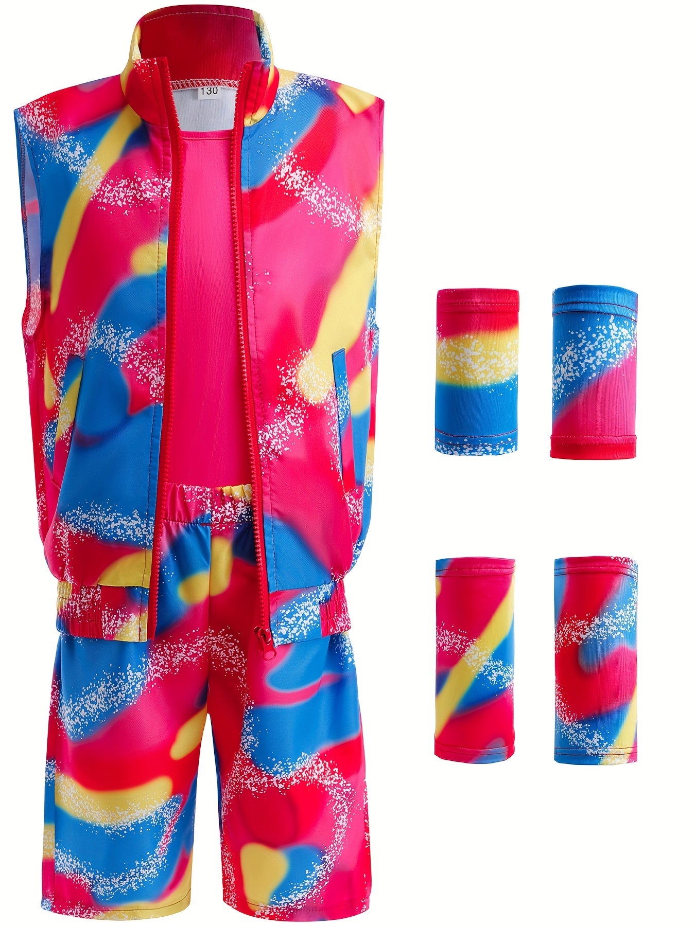 Real Movie Game Tracksuit Boys Casual Sports Outdoor Set Halloween Party Toddler