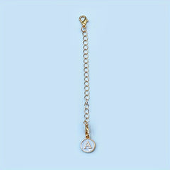 1pc ID Letter Charm Cup Handle Decorative Pendant Accessory
