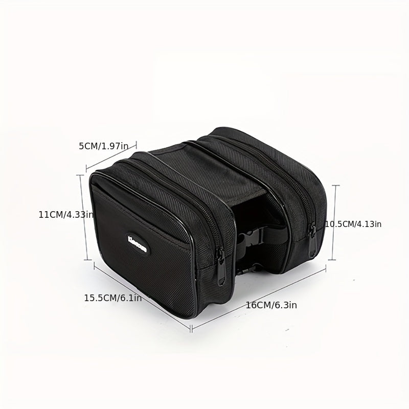 Multifunctional Bike Handlebar Bag Wear-resistant Mountain Bike Saddle Bag