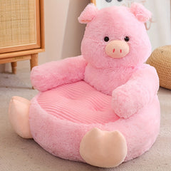 Animal Sofa Cartoon Shaped Comfortable Fabric Four Styles Rabbit Bear Pig Monkey