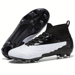 Boy's AG Cleat Football Boots High Top Anti skid Soccer Cleats
