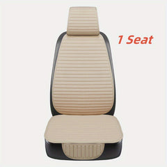 Auto Seat Cover Protector Backrest Front Rear Seat Back Waist Washable Cushion