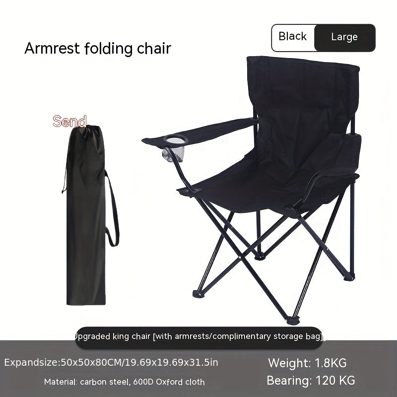 Portable Folding Chair for Outdoor Travel Camping Fishing Beach