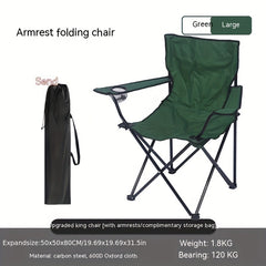 Portable Folding Chair for Outdoor Travel Camping Fishing Beach