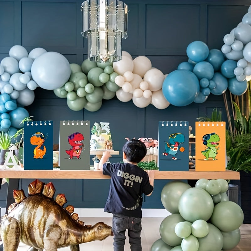 12 Mini Dinosaur Notebooks Notepad for Students