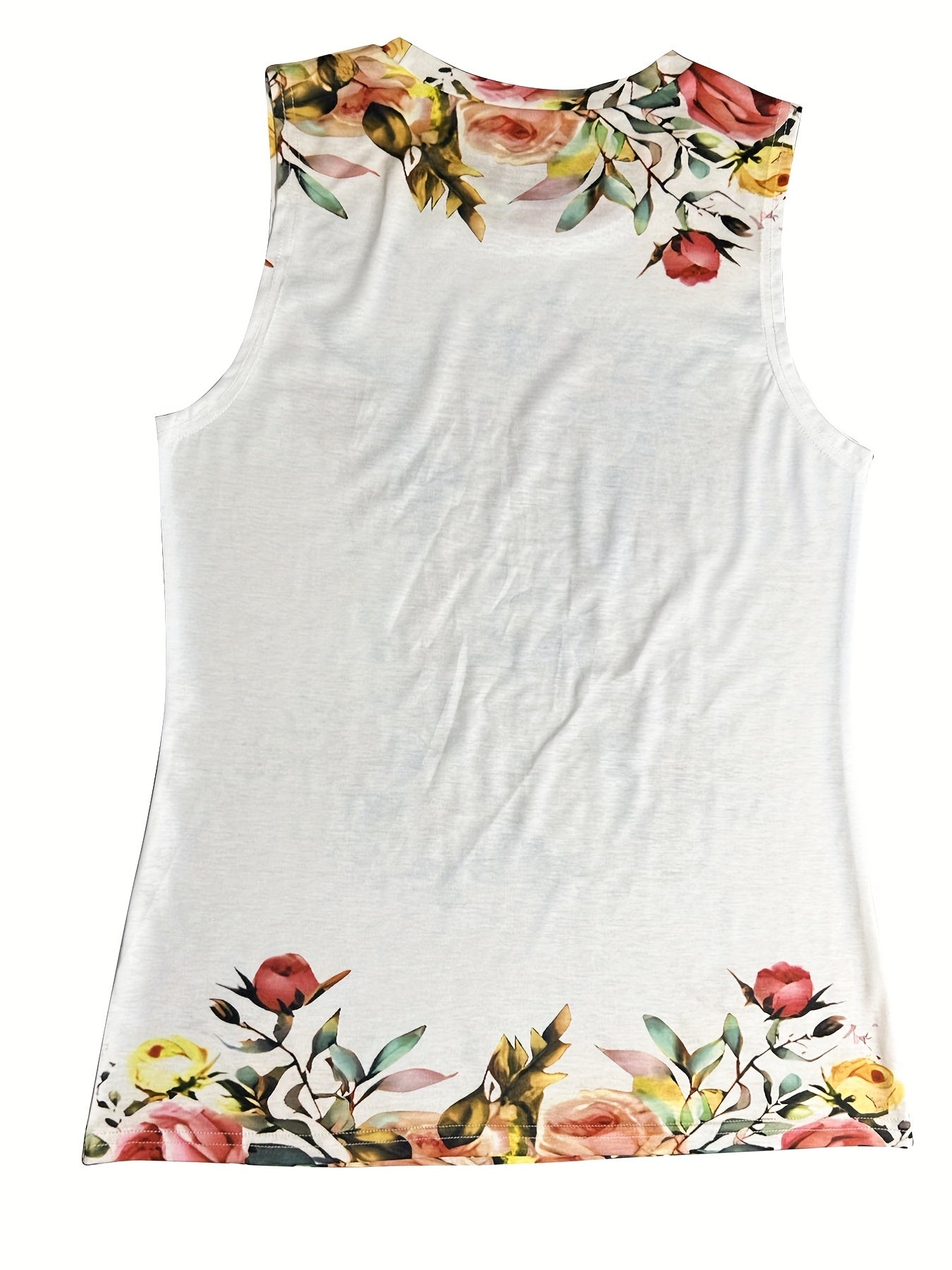 Floral & Cattle Print Tank Top for Women
