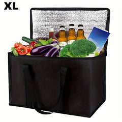 XL Insulated Bag Keeps Food Hot & Cold Reusable Grocery Tote Soft Cooler