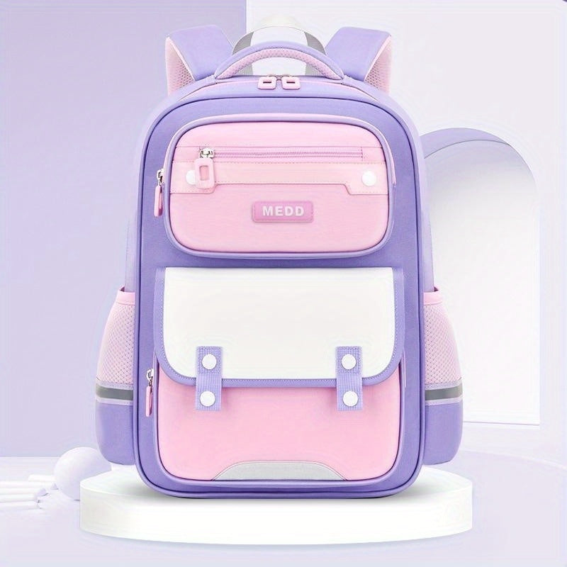 Kids Waterproof Schoolbag Large Capacity Travel Backpack