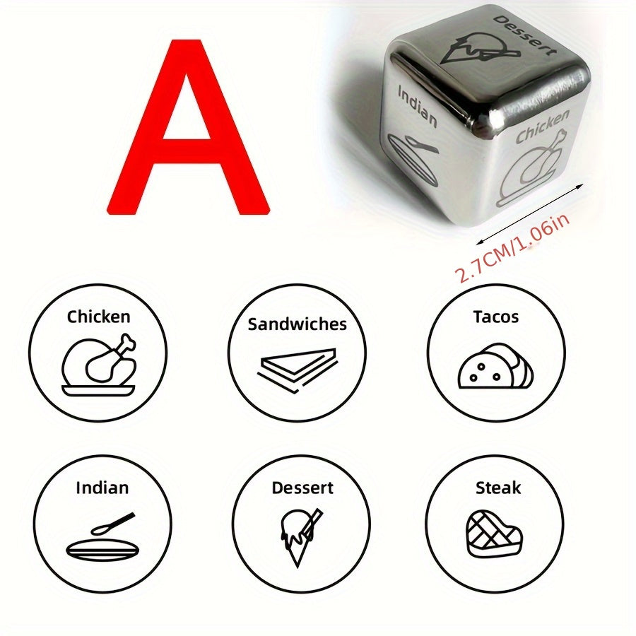 Food Decision Dice Decider for Couples