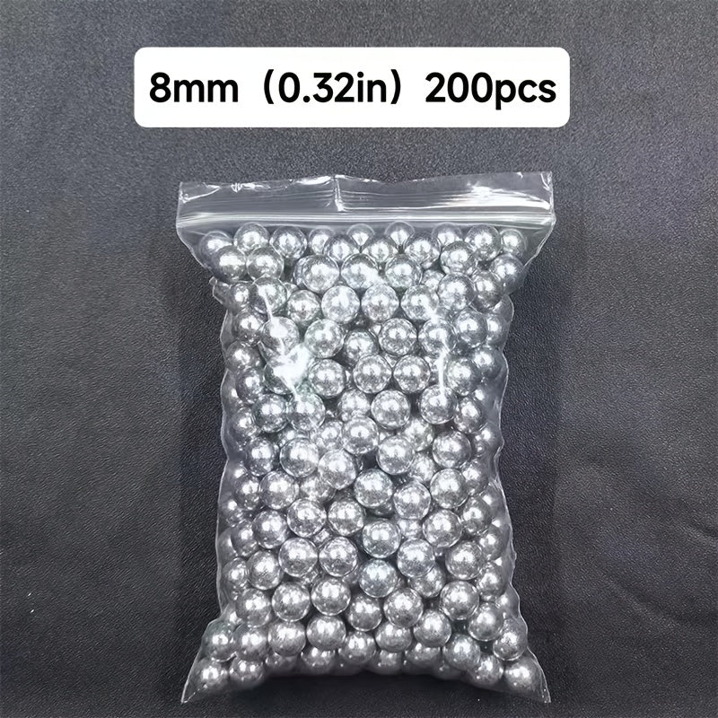 8mm High Carbon Steel Beads Bearing Steel Ball (50/100/200pcs)