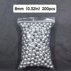 8mm High Carbon Steel Beads Bearing Steel Ball (50/100/200pcs)