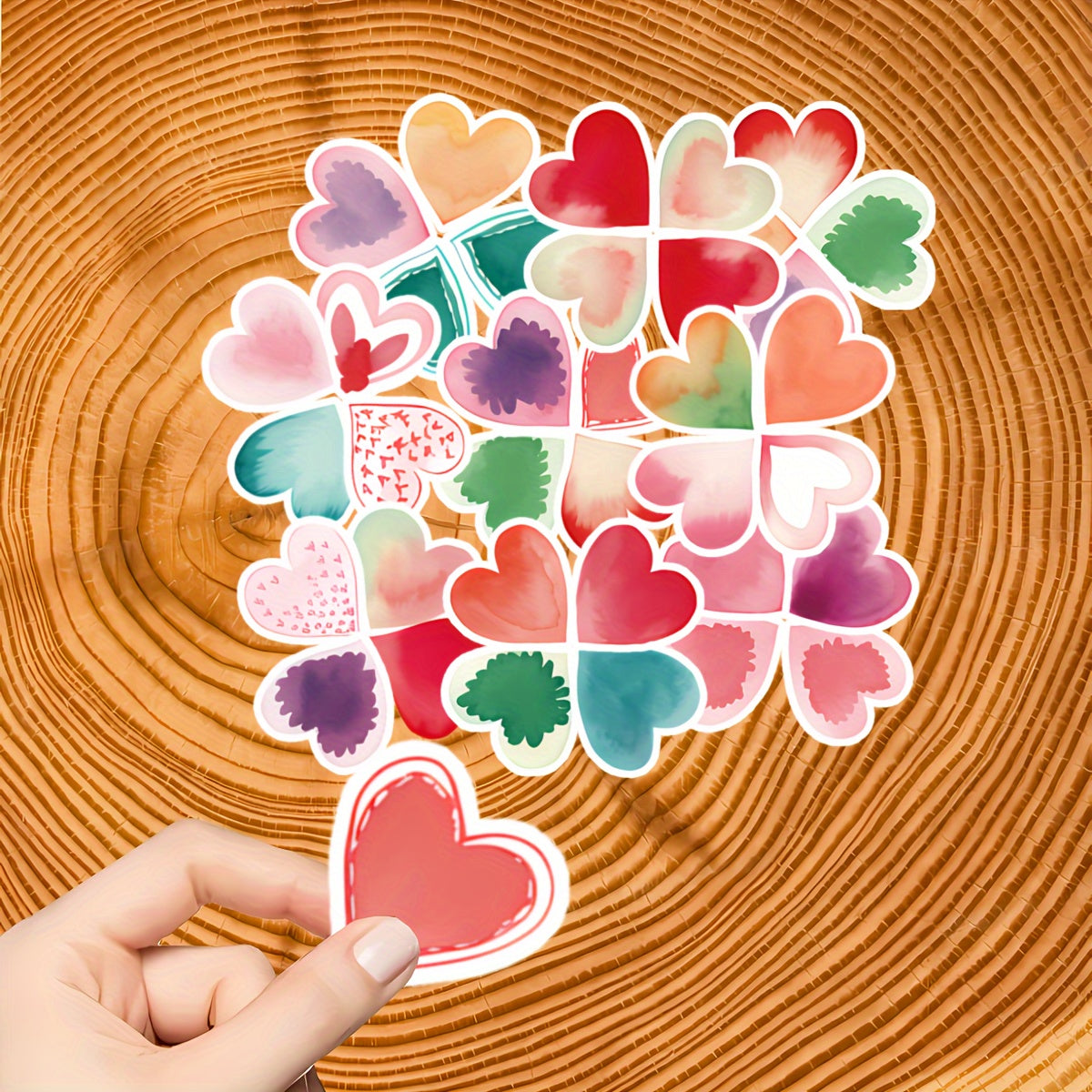 70 Love Stickers Decorative Notebook Stickers