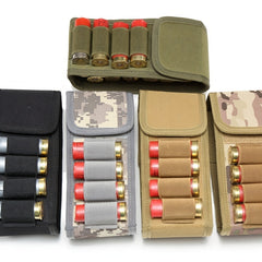 12GA Outdoor Ammo Bag Molle Attachment 16 Shells Button Holder