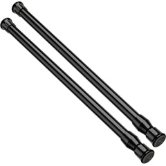 2pcs Small Curtain Spring Loaded Tension Rod 16 T