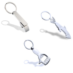 Shark Guitar Bottle Opener Keychain