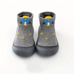 Baby Boys Slip On Sock Shoes for Indoor Walking