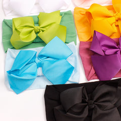 Baby 3D Silk Bow Headband for Daily Use