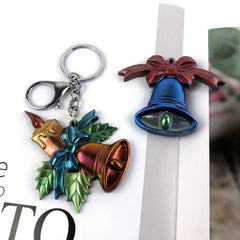 Christmas Jingle Bell Silicone Mold Resin Casting DIY Keychain Jewelry