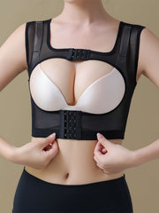 Posture Corrector Top Open Bust Body Shaper Underwear