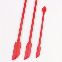3pcs Silicone Cookware Scraper Spatula Set