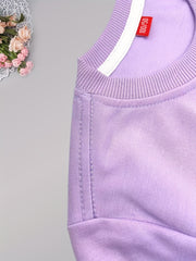 Girls' Unicorn Graphic Crew Neck Sweatshirt for Spring and Autumn