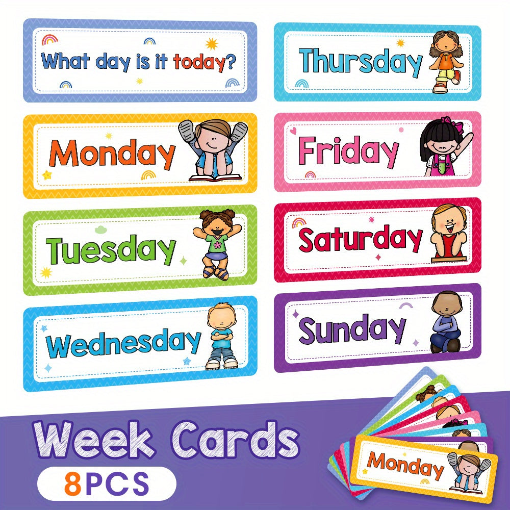 LACHILLY Headliners Set Seasonal English Learning Cards