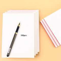 100 Sheets Blank Student Notebook Portable Quick Drawing Book