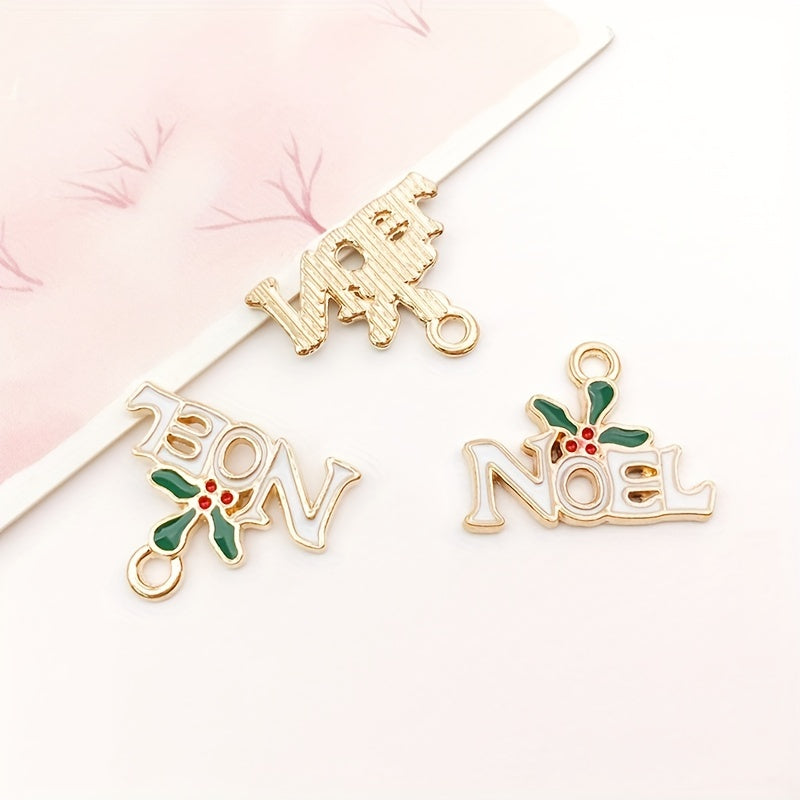 DIY Jewelry Pendants Christmas Tree Decoration Key Chain Ornament