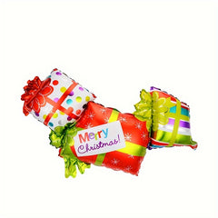 2pcs Christmas Gift Balloons Thanksgiving Halloween Scene Decoration