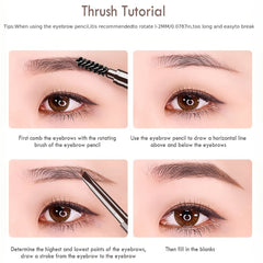 Long Lasting Eyebrow Pen with Smudge Proof Stick