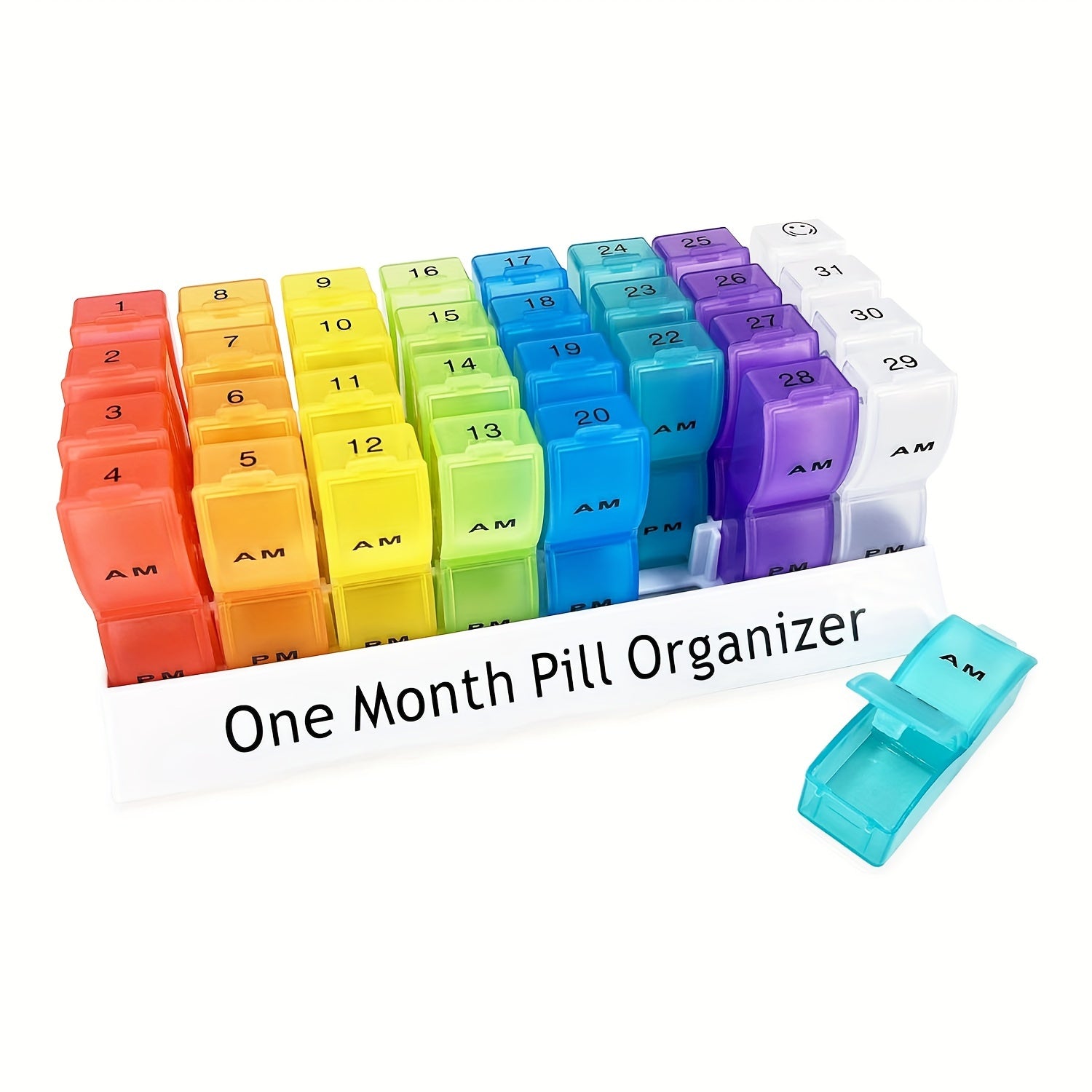 Large Capacity 32 Grid Medicine Box Split Storage Box